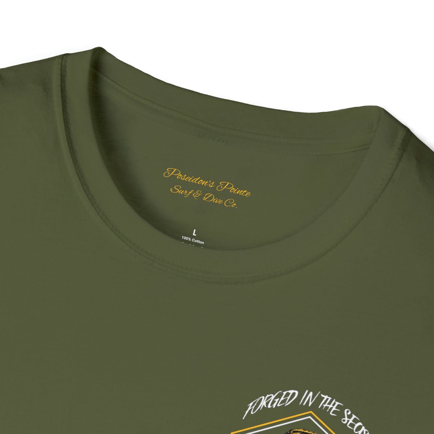 Forged in the Seas MAK V Dive Helmet Unisex Softstyle T-Shirt