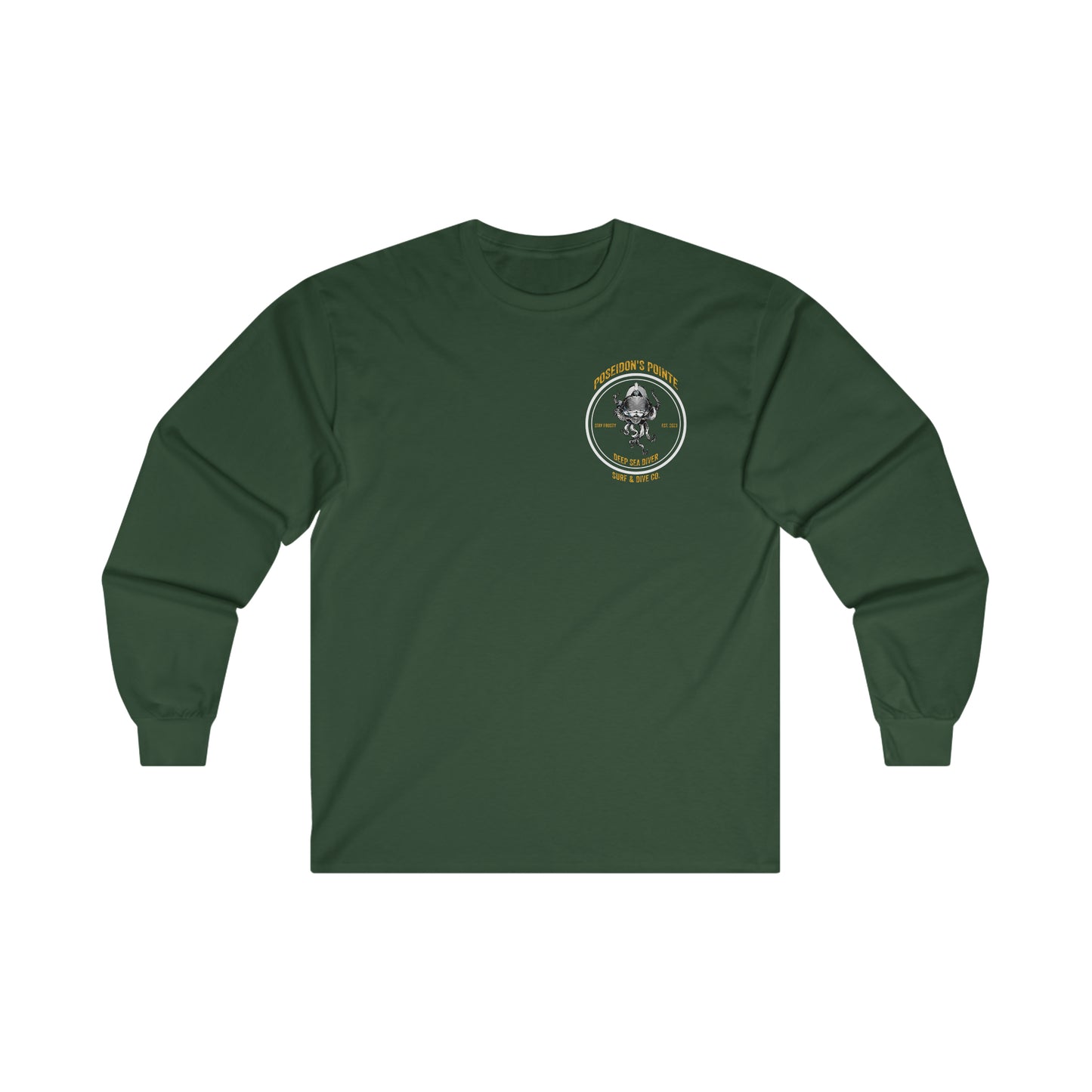 Deep Sea Diver- Skullupus in Kirby Morgan Helmet - Ultra Cotton Long Sleeve Tee