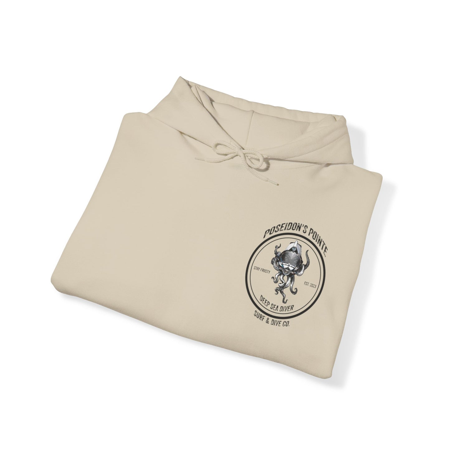 Deep Sea Diver - Skullupus in Kirby Morgan Helmet - Unisex Heavy Blend™ Hooded Sweatshirt