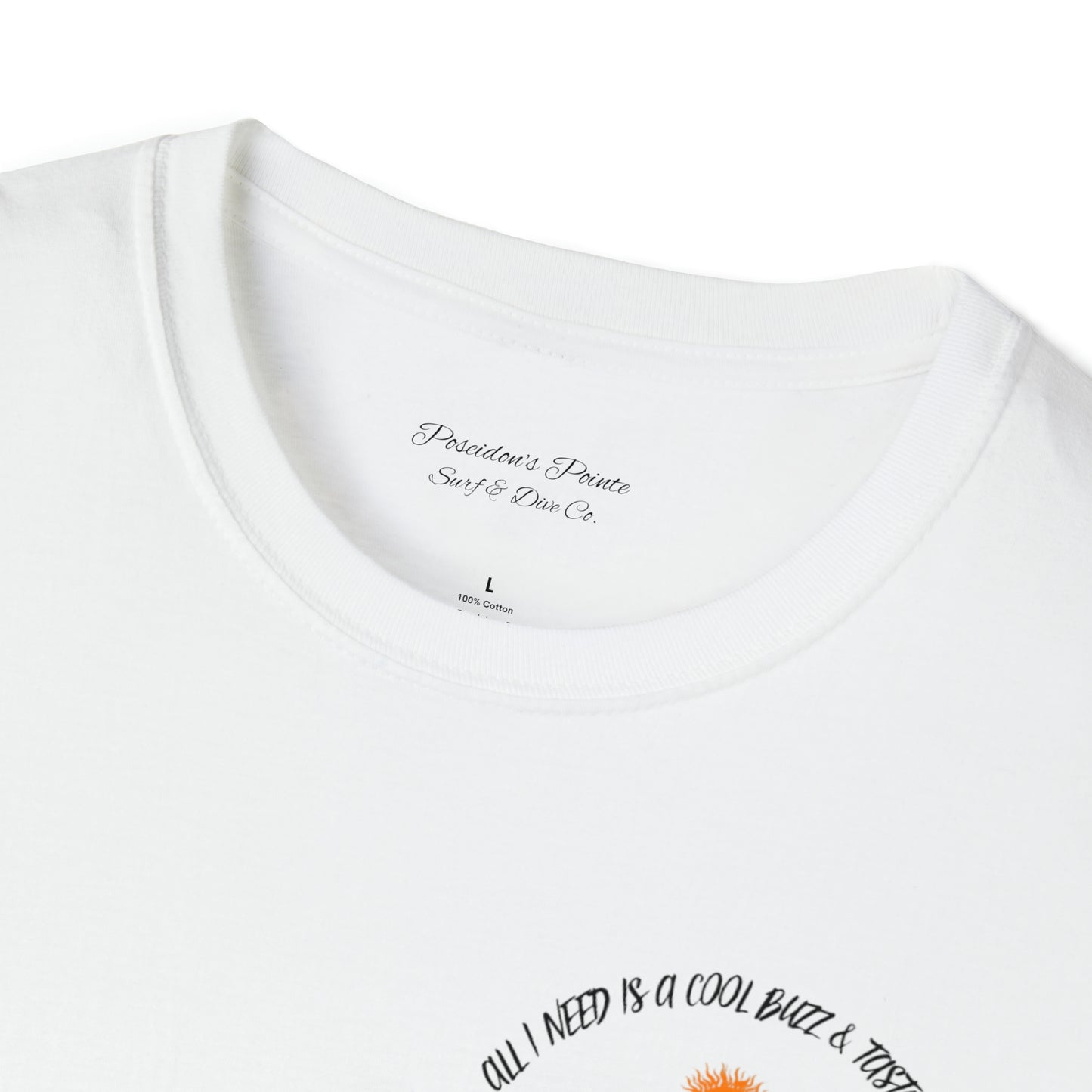 All I Need is a Cool Buzz & Tasty Waves Unisex Softstyle T-Shirt