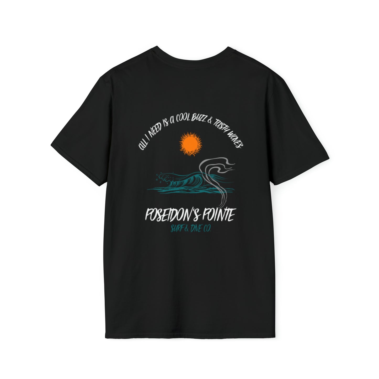 All I Need is a Cool Buzz & Tasty Waves Unisex Softstyle T-Shirt