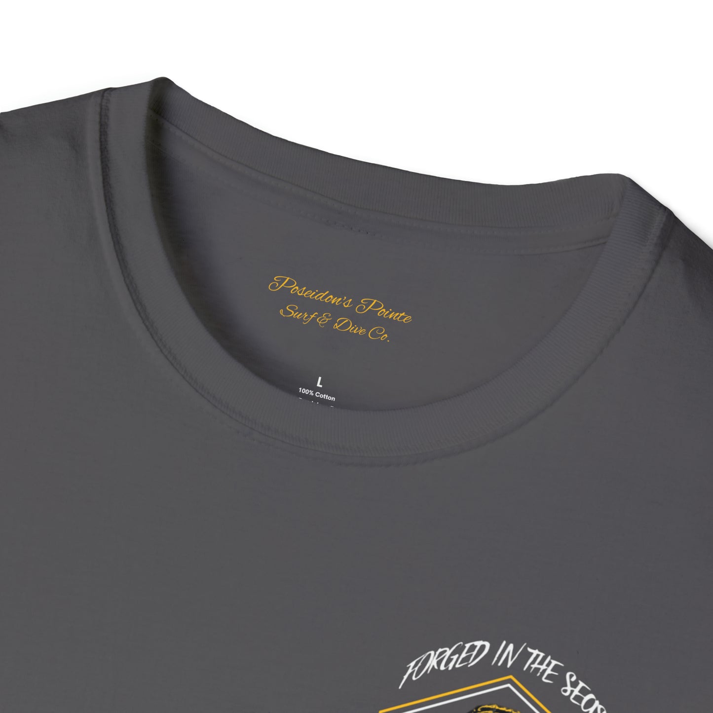 Forged in the Seas MAK V Dive Helmet Unisex Softstyle T-Shirt