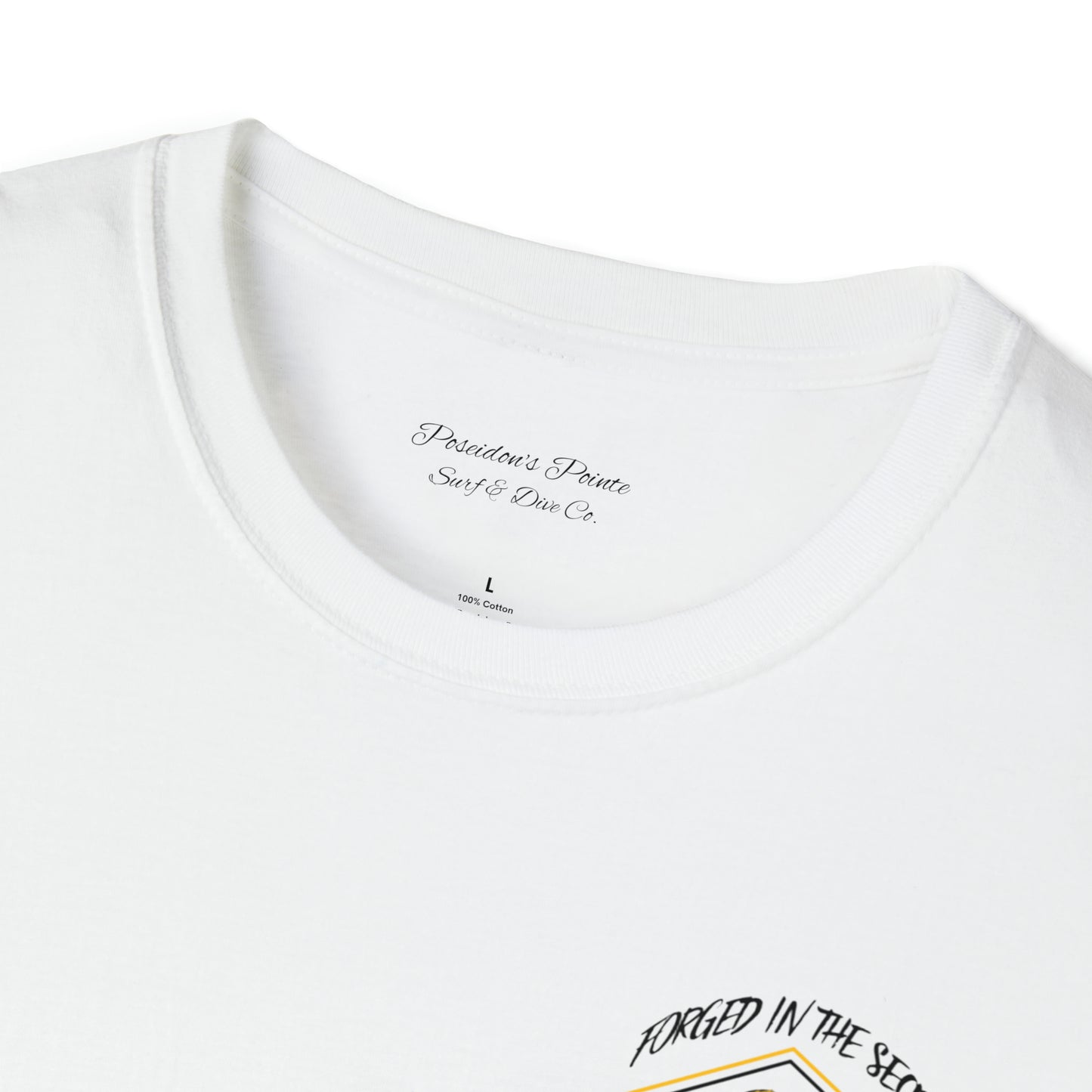Forged in the Seas MAK V Dive Helmet Unisex Softstyle T-Shirt