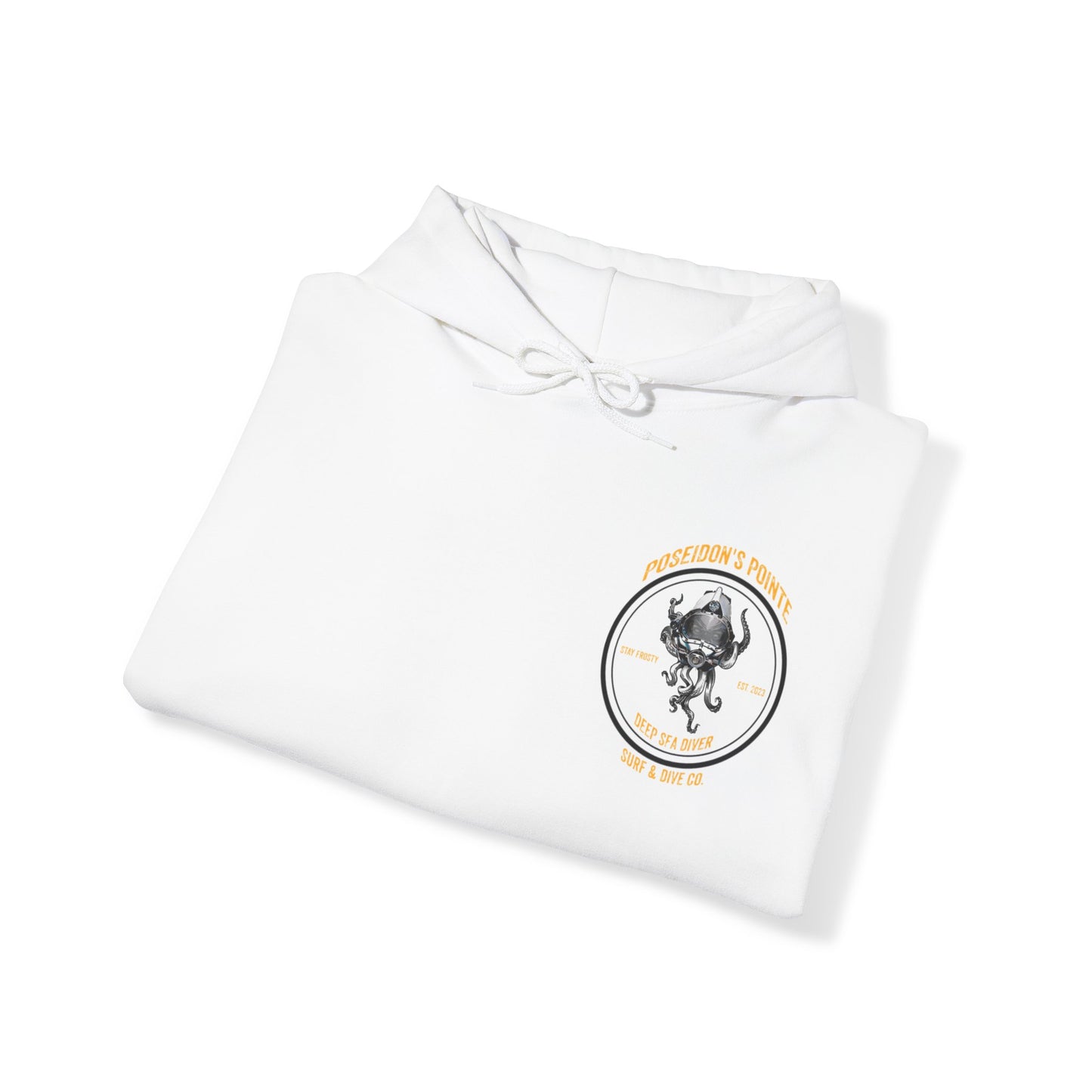 Deep Sea Diver - Skullupus in Kirby Morgan Helmet - Unisex Heavy Blend™ Hooded Sweatshirt