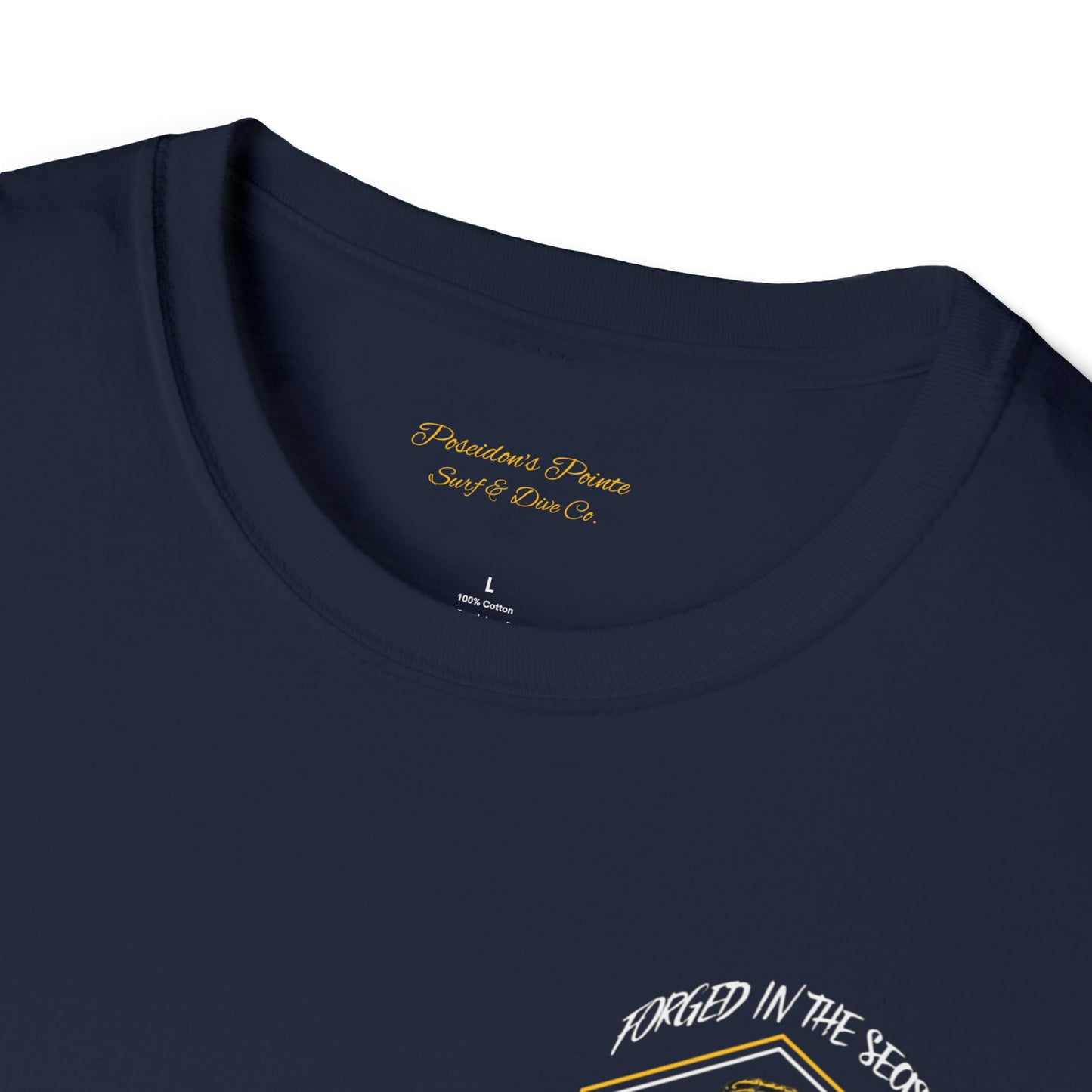 Forged in the Seas MAK V Dive Helmet Unisex Softstyle T-Shirt