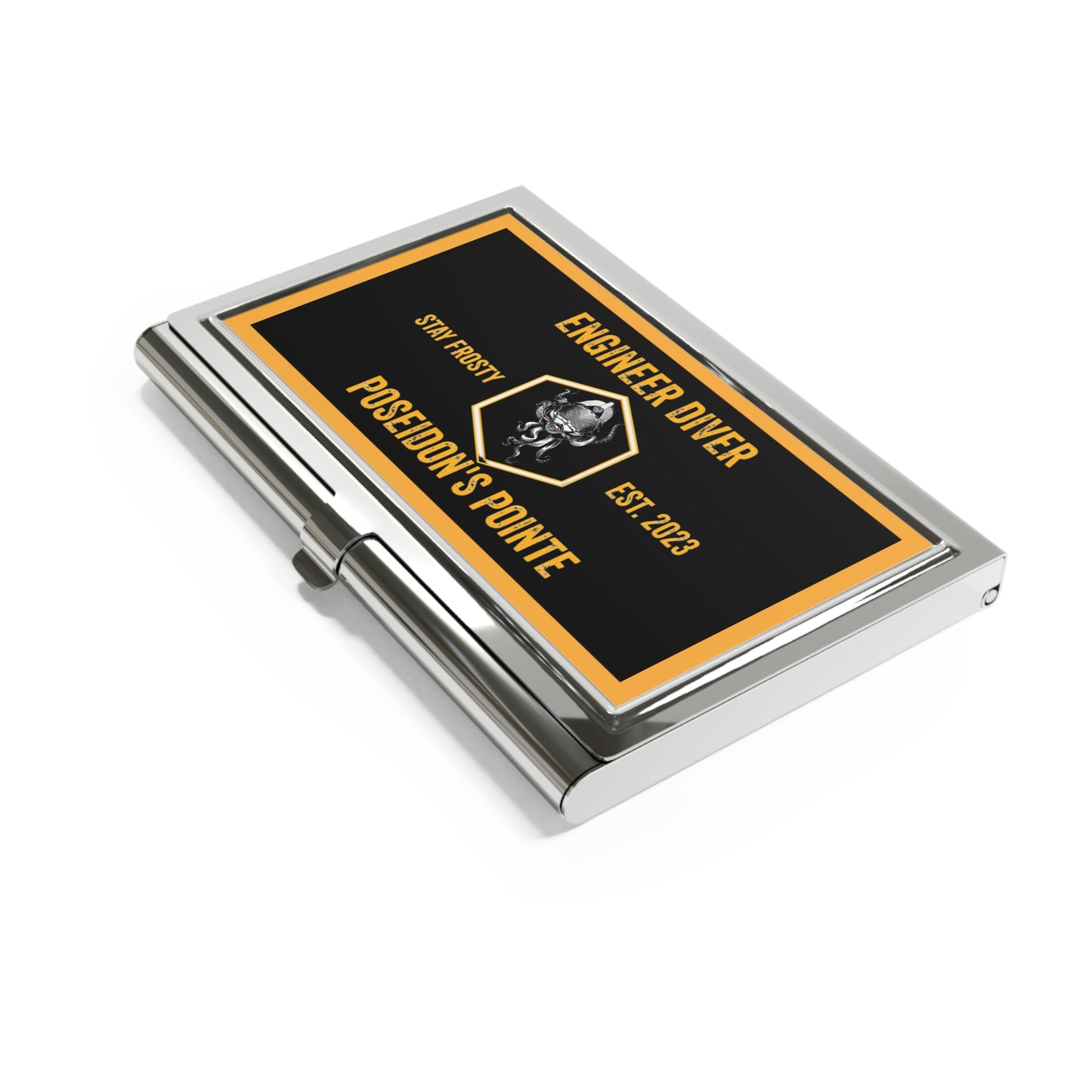 Engineer Diver - Skullupus Business Card Holder