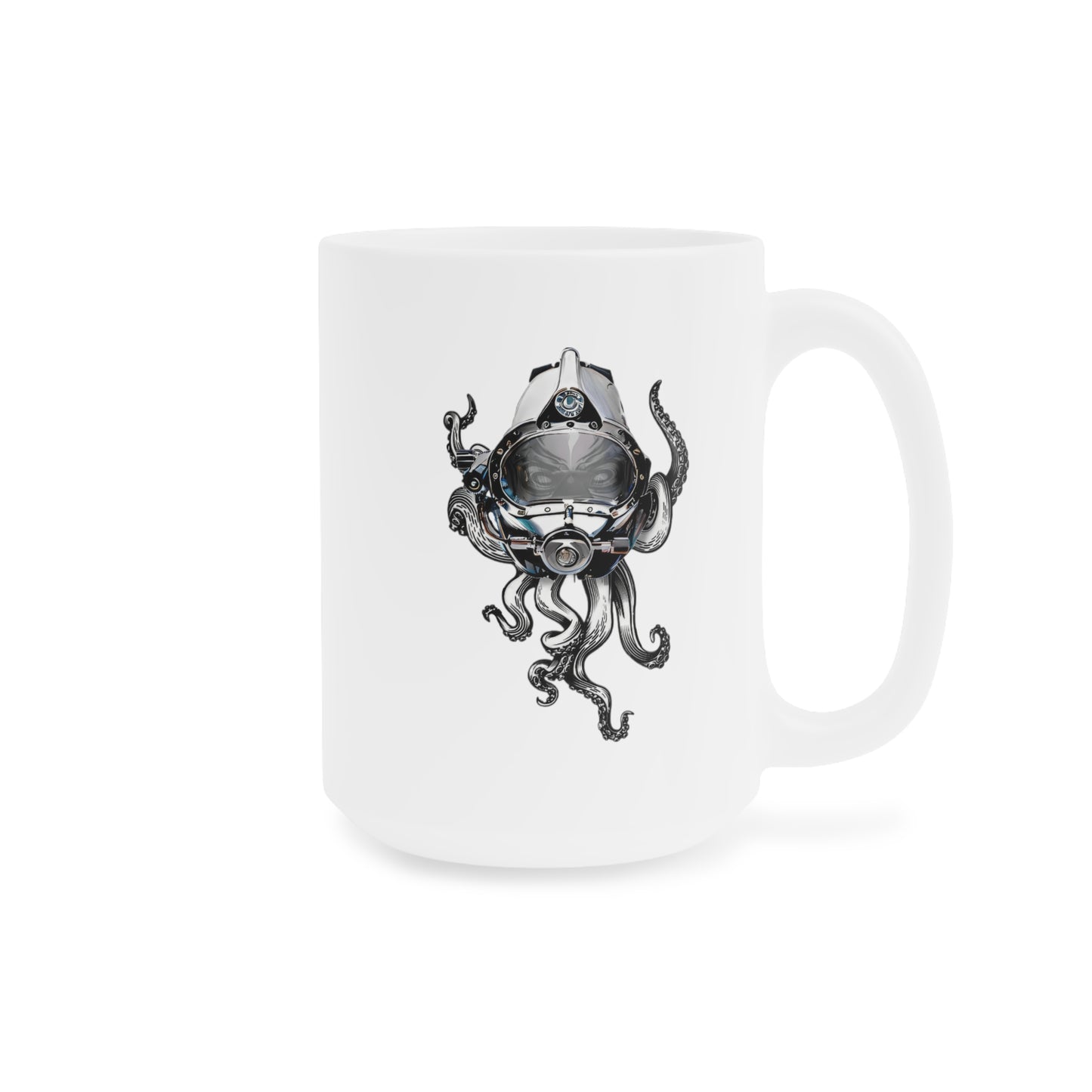 Skullupus in Kirby Morgan Dive Helmet Ceramic Mugs (11oz\15oz\20oz)