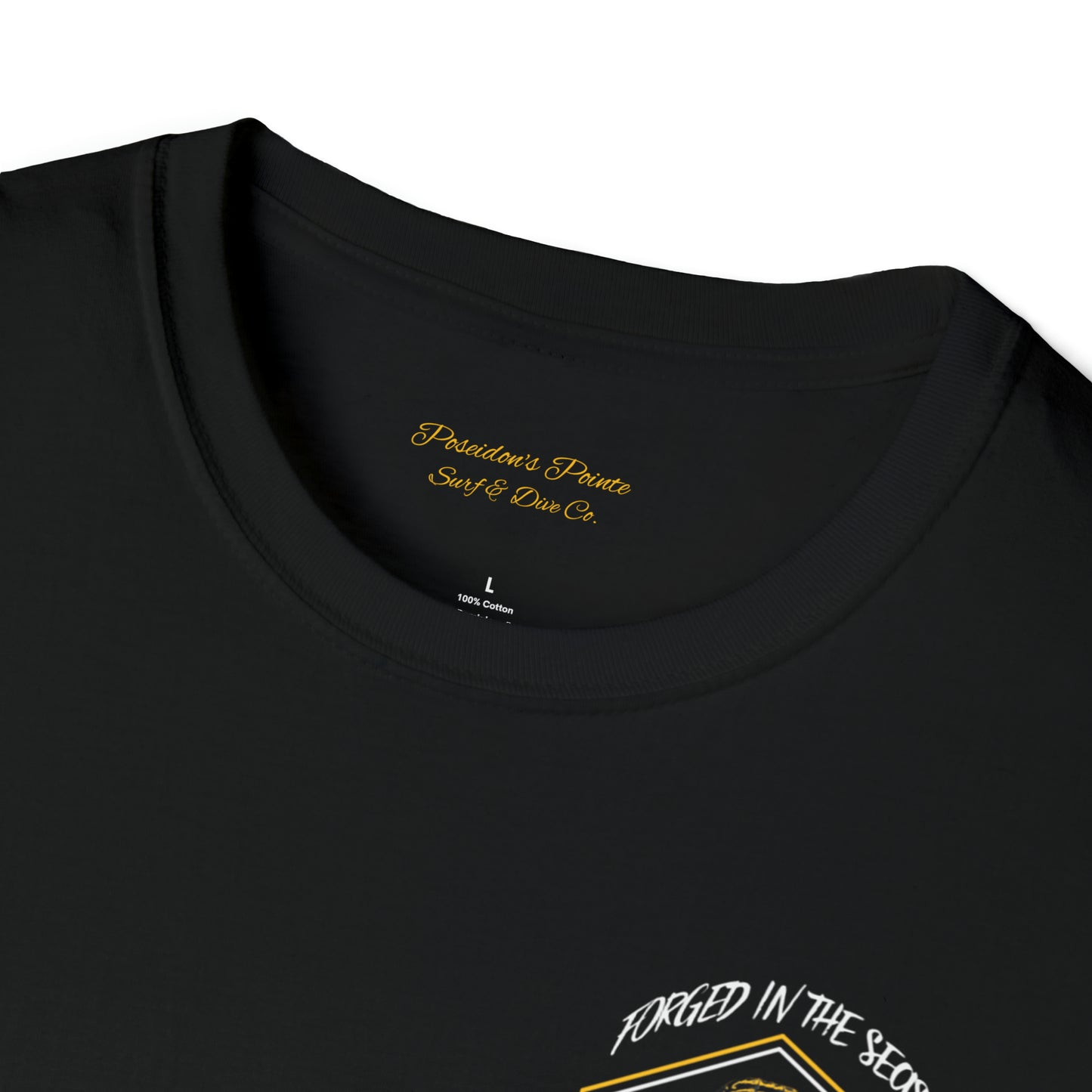Forged in the Seas MAK V Dive Helmet Unisex Softstyle T-Shirt