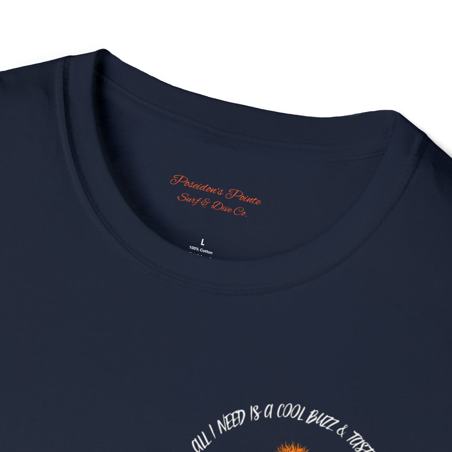 All I Need is a Cool Buzz & Tasty Waves Unisex Softstyle T-Shirt