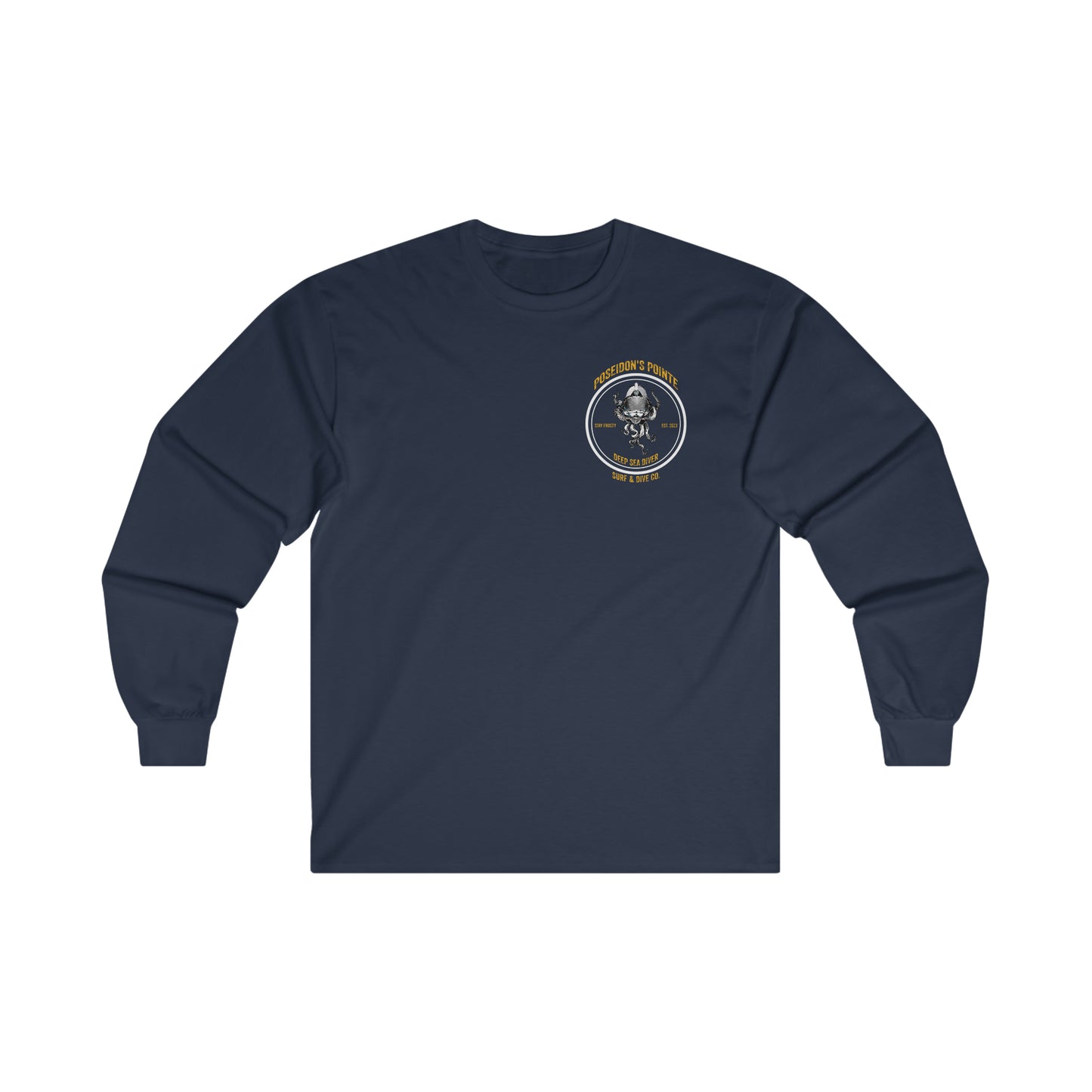 Deep Sea Diver- Skullupus in Kirby Morgan Helmet - Ultra Cotton Long Sleeve Tee