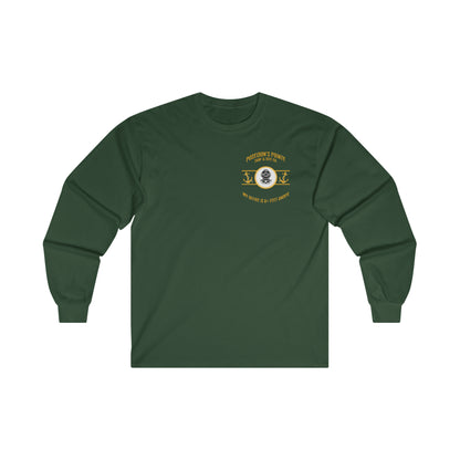 My Office is 6+ Feet Under w/ MAK V Helmet - Ultra Cotton Long Sleeve Tee