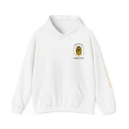 Commercial Diver - Forged in the Seas MAK V Dive Helmet - Unisex Heavy Blend™ Hooded Sweatshirt