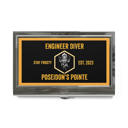 Engineer Diver - Skullupus Business Card Holder