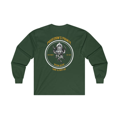 Recon Diver - Skullupus in Kirby Morgan Helmet - Ultra Cotton Long Sleeve Tee
