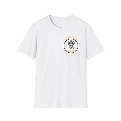 Commercial Diver - Skullupus in Kirby Morgan Dive Helmet Unisex Softstyle T-Shirt