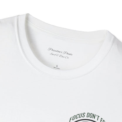 Focus Don't Fold Spartan Helmet Unisex Softstyle T-Shirt