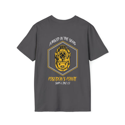 Forged in the Seas MAK V Dive Helmet Unisex Softstyle T-Shirt
