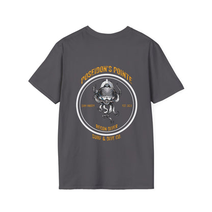 Recon Diver - Skullupus in Kirby Morgan Dive Helmet Unisex Softstyle T-Shirt