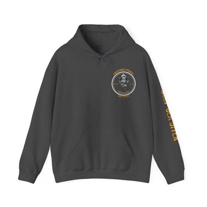 Deep Sea Diver - Skullupus in Kirby Morgan Helmet - Unisex Heavy Blend™ Hooded Sweatshirt