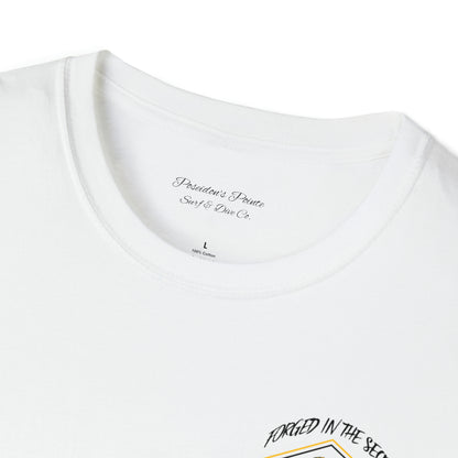 Forged in the Seas MAK V Dive Helmet Unisex Softstyle T-Shirt