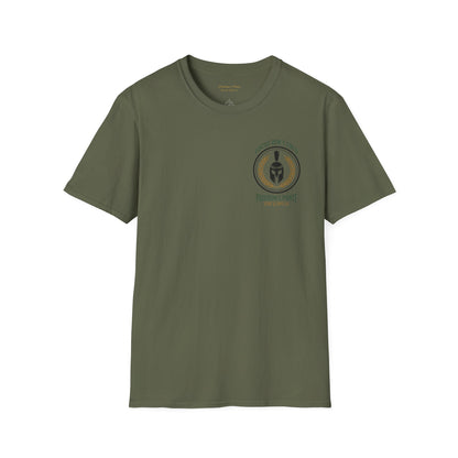 Focus Don't Fold Spartan Helmet Unisex Softstyle T-Shirt
