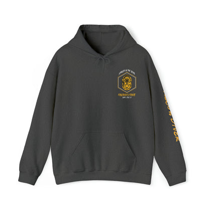 Recon Diver - Forged in the Seas MAK V Dive Helmet - Unisex Heavy Blend™ Hooded Sweatshirt