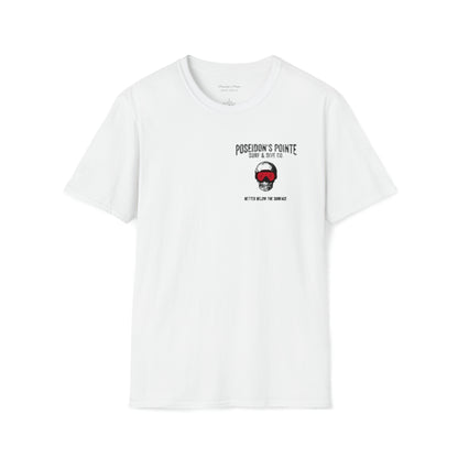 Better Below the Surface w/ Diver Down Flag Unisex Softstyle T-Shirt