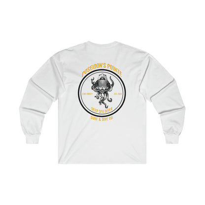 Deep Sea Diver- Skullupus in Kirby Morgan Helmet - Ultra Cotton Long Sleeve Tee