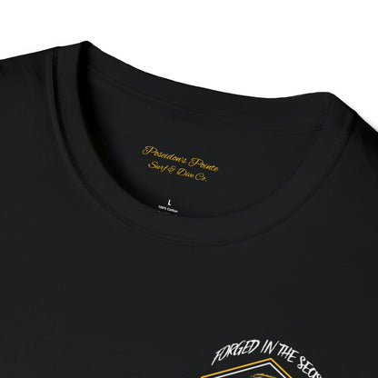 Forged in the Seas MAK V Dive Helmet Unisex Softstyle T-Shirt