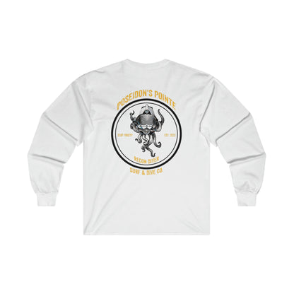 Recon Diver - Skullupus in Kirby Morgan Helmet - Ultra Cotton Long Sleeve Tee